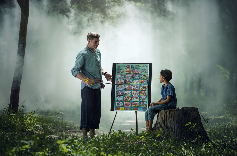 student and teacher