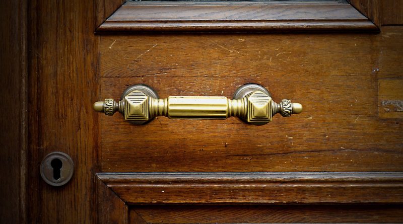 locked door