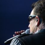 man singing